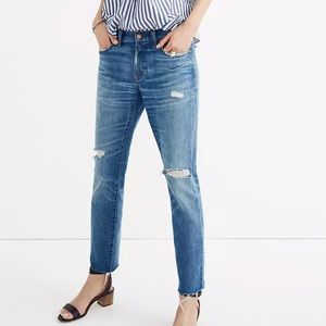 Madewell The Slim Boyjean Raw-Hem 25